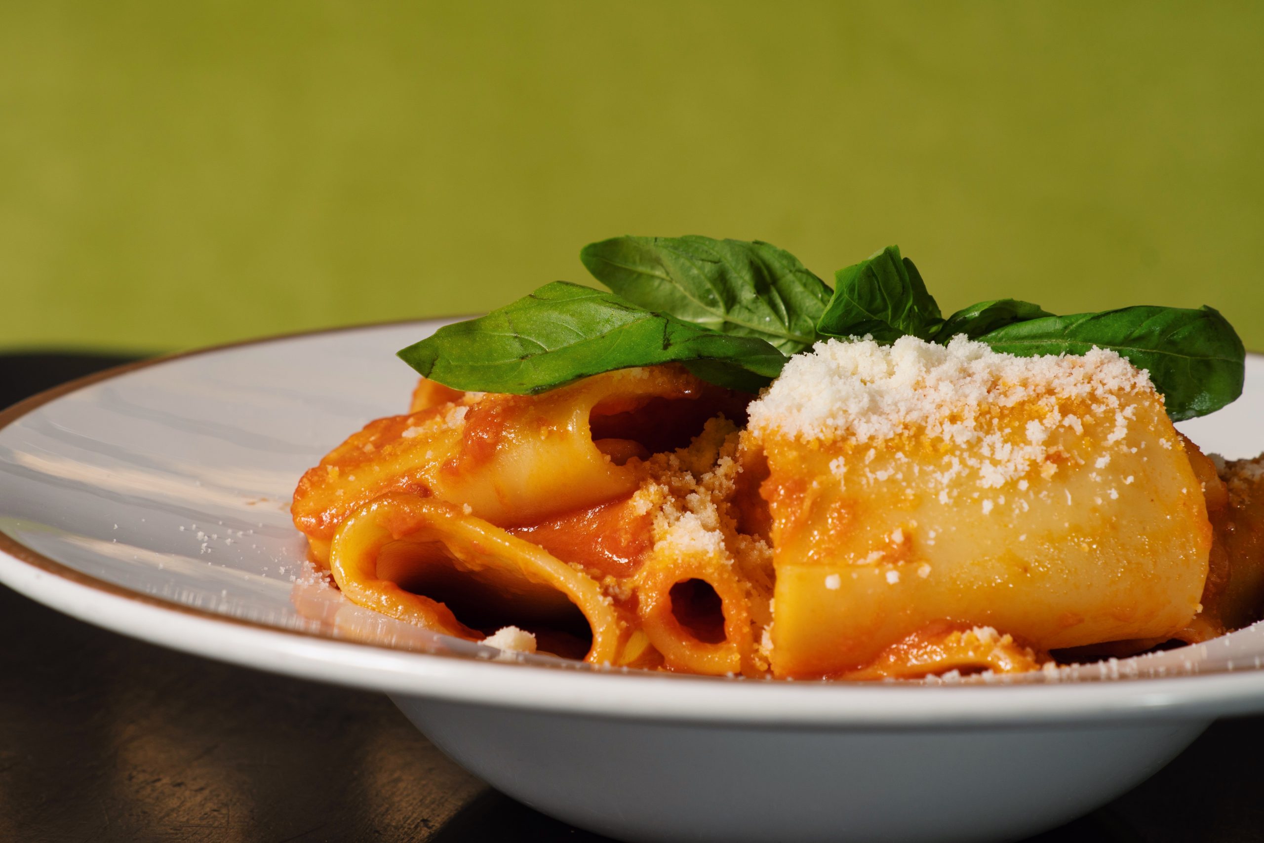 Pasta Basilico Pomodoro Formaggio
