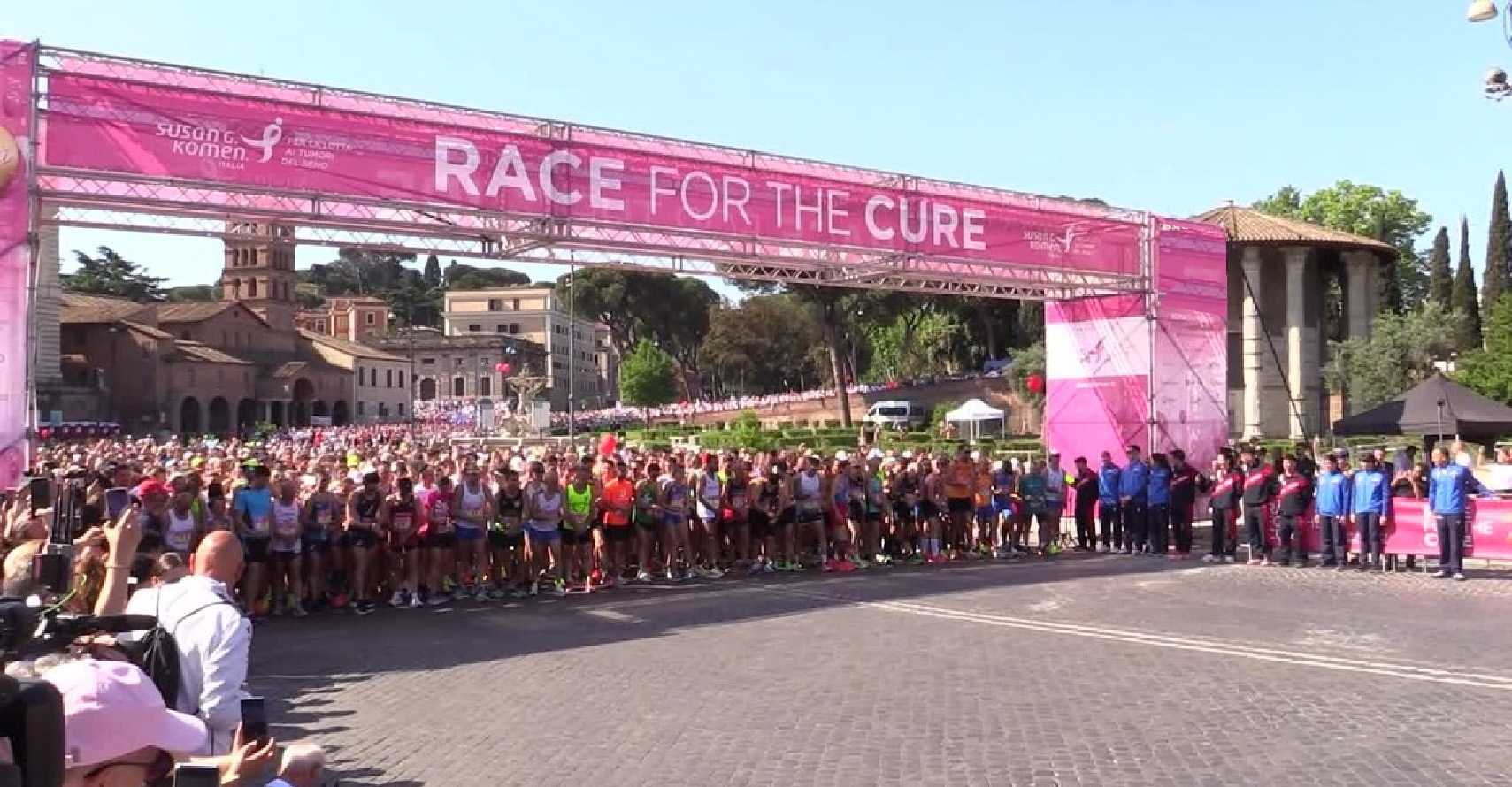 Race for the Cure Roma 2026 – corridori al Circo Massimo